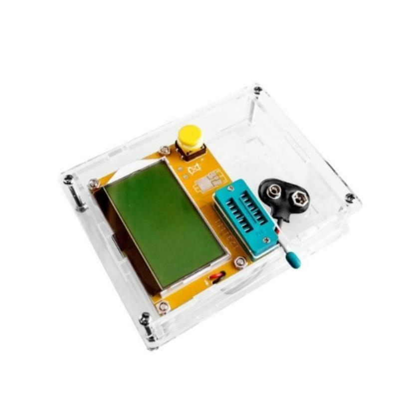 Clear Acrylic Case Shell Housing For LCR-T4 Transistor Tester SCR/MOS PNPA KX