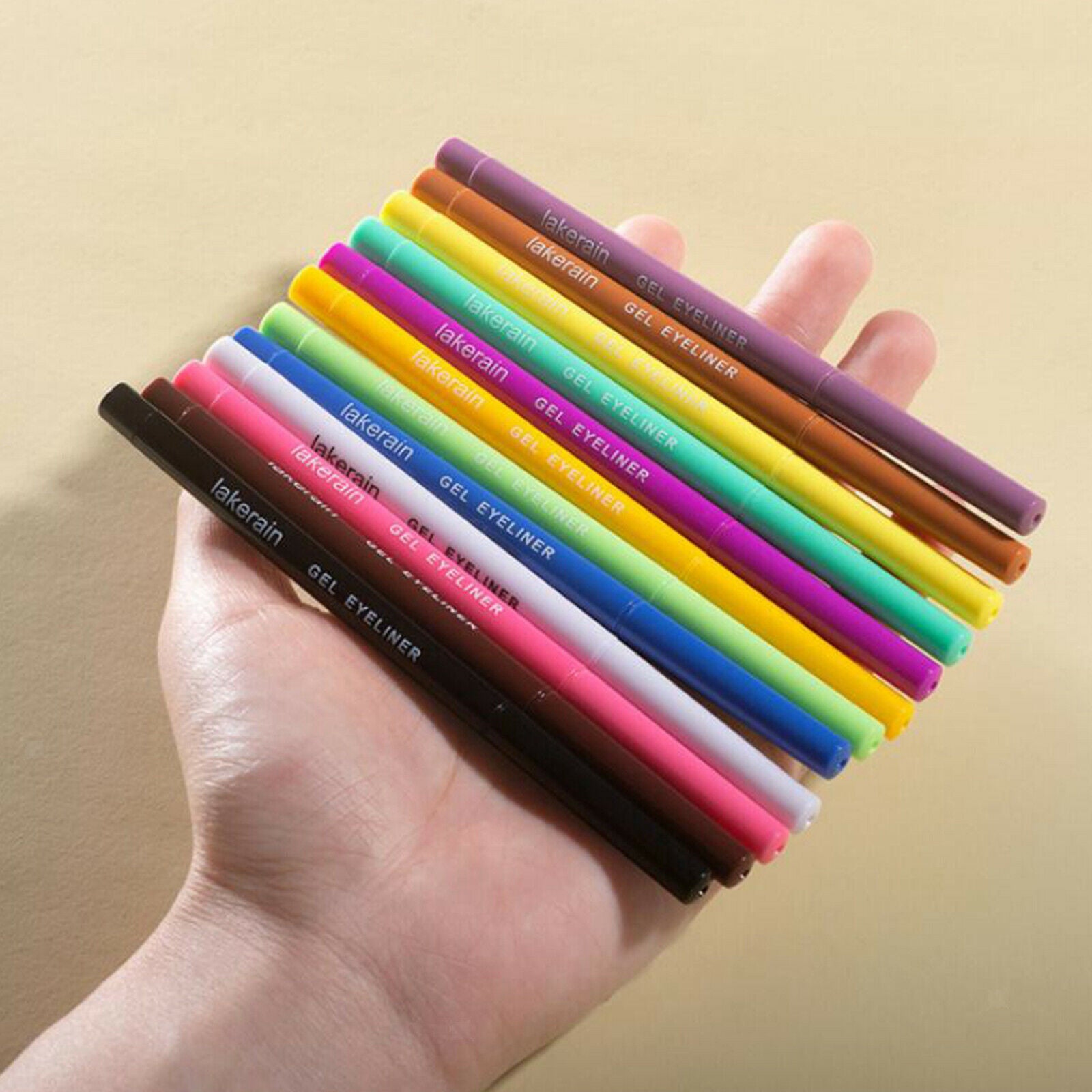 12 Colors Liquid Eyeliner Set,Matte Eyeliner Colorful Eye Liner Pen Eyeliner