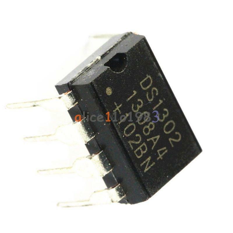 10PCS DS1302 DS1302N DIP-8 Trickle-Charge Timekeeping DALLAS Real-Time Clock/RTC