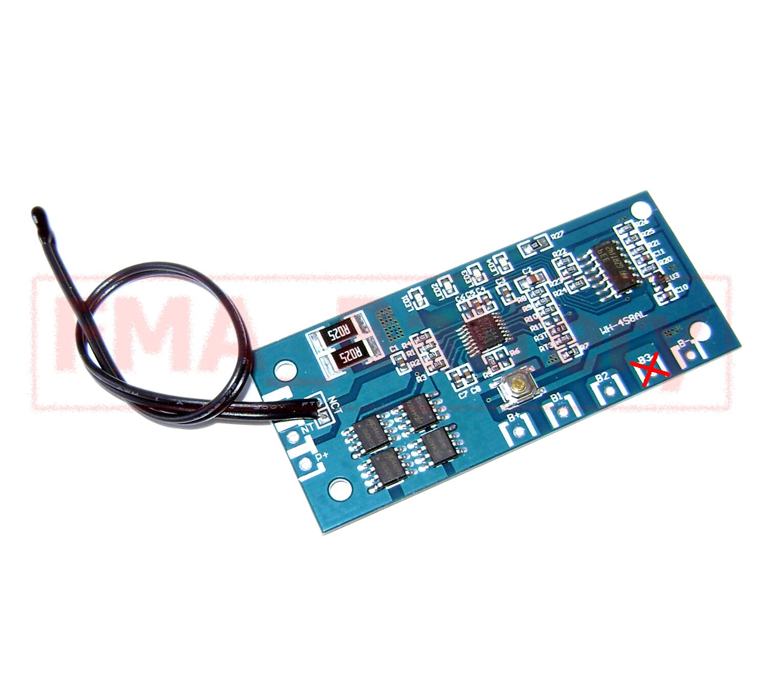 10Pcs 8A PCM Protection Circuit Module for 3S 11.1V Li-ion Li-Po Battery 3S8W001