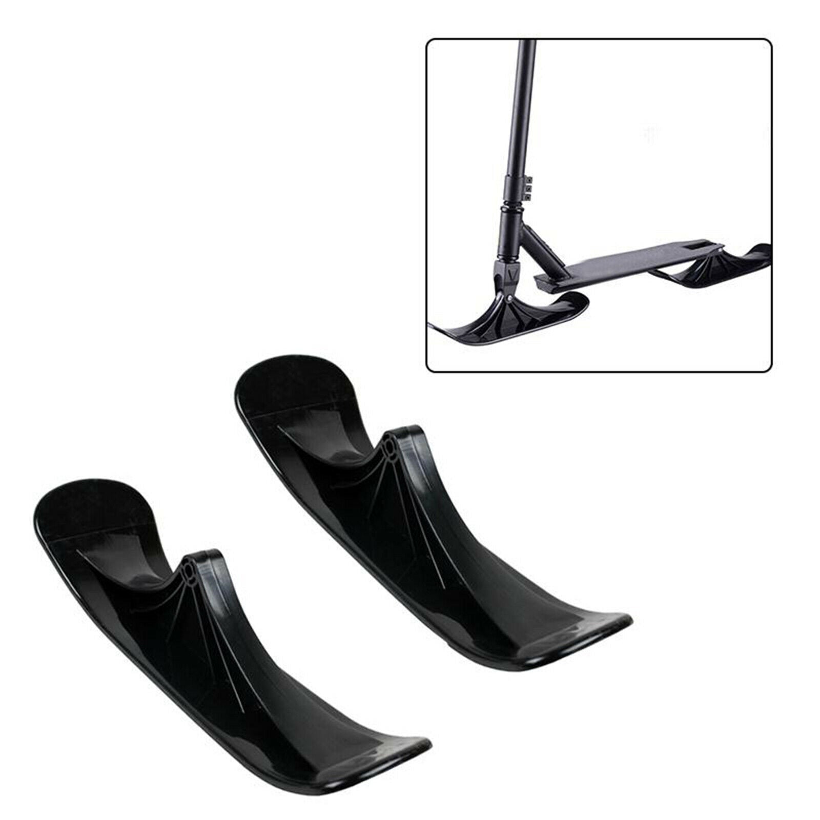 New Ski Scooter Snow Kick-scooter 2-in-1 Refit Modification Sled Accessories