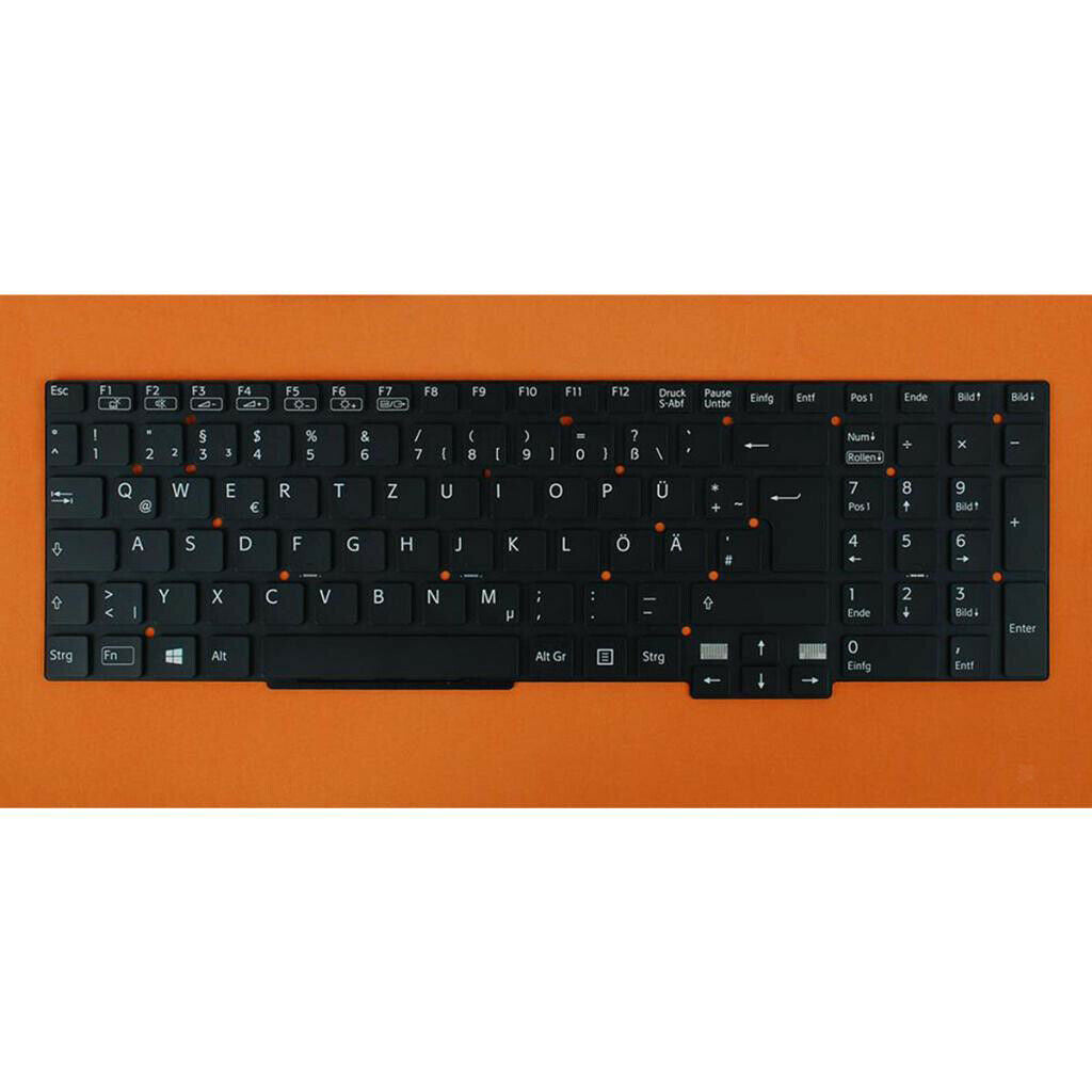 Replacement German Layout Keyobard + Backlit Frameless for Sony Vaio svt15