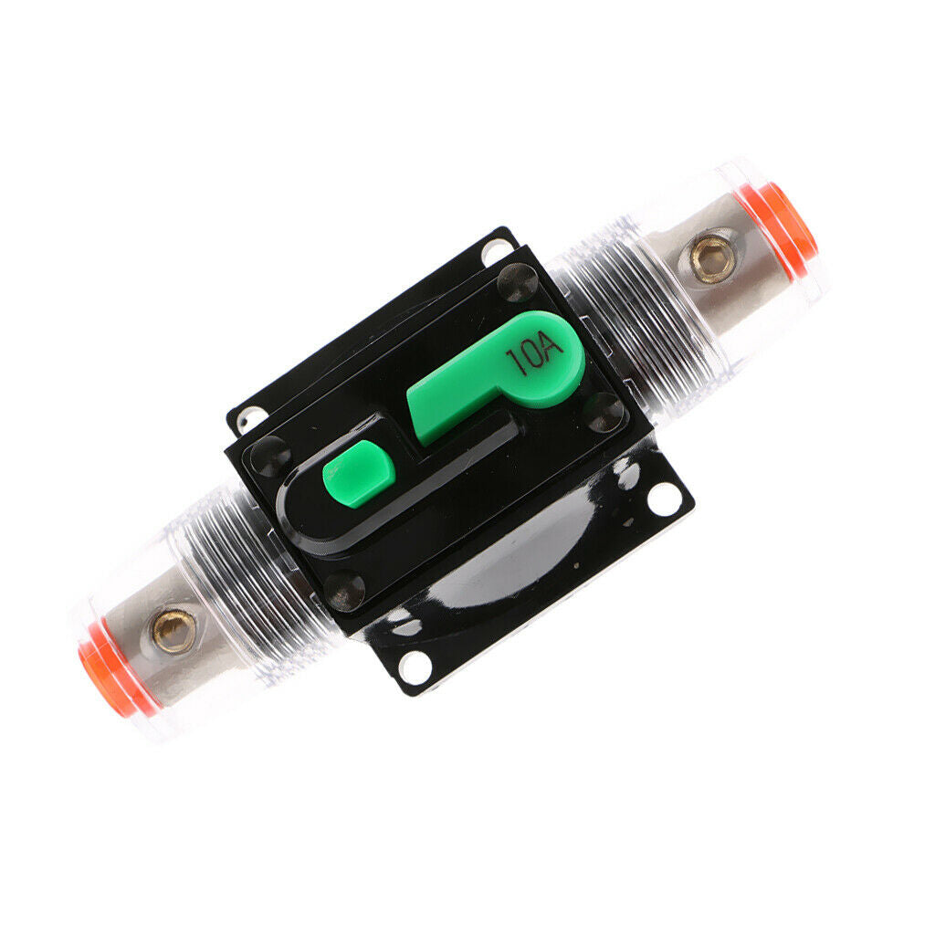 Line Switch Auto Stereo Audio In-Line Manual Reset 12V / 24V / 32V DC