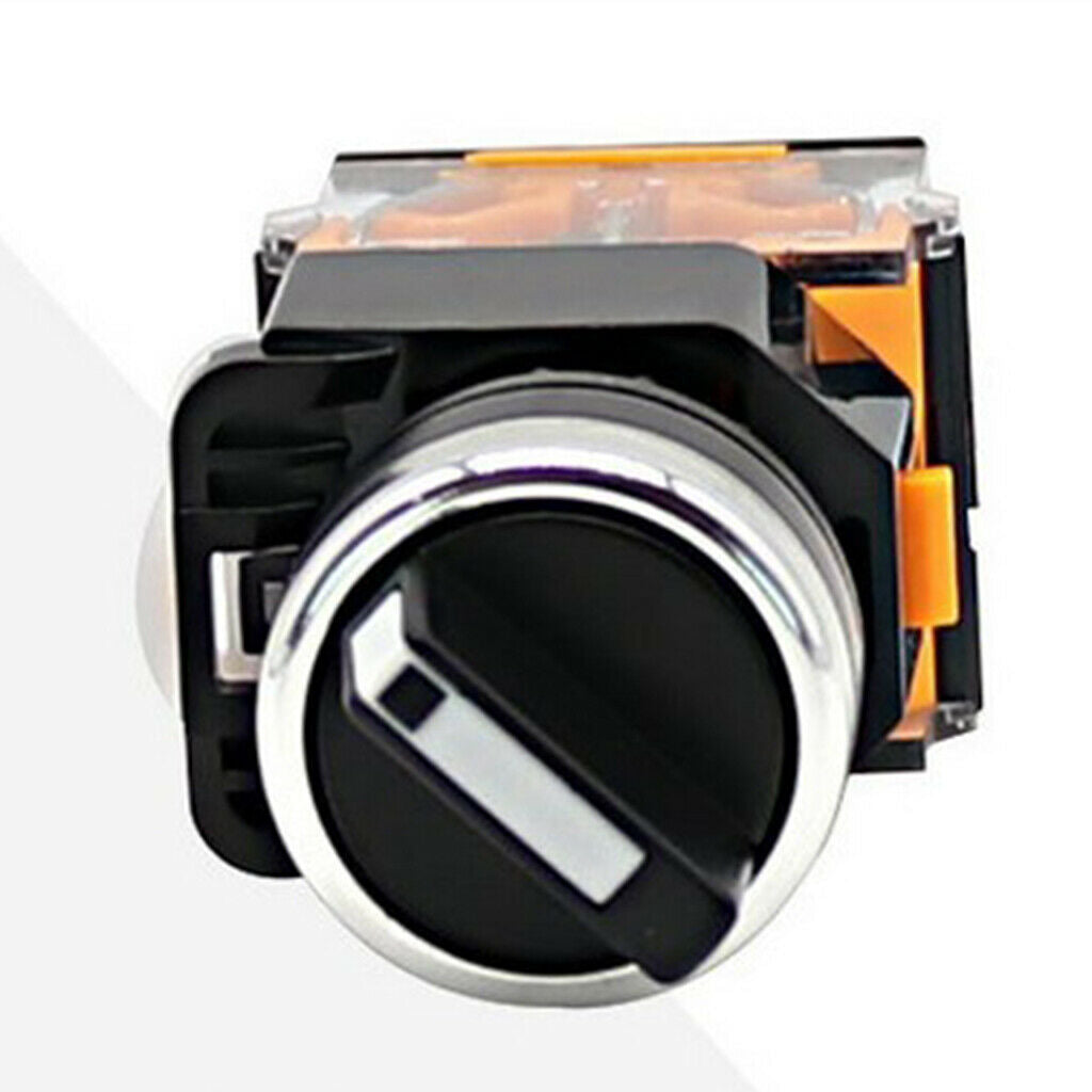 22mm Rotary Switch Two Lock Button Switches