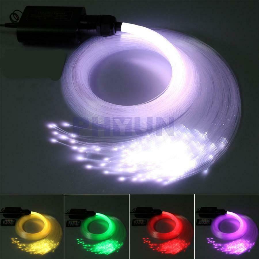 Car LED Ambient Light Interior Ceiling RGBW Lamp 300pcs Optic Fiber APP Control