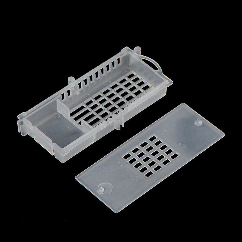 10 Pcs Transparent Queen Cages Insect Queen House Beehive Beekeeping Toolsj SJ