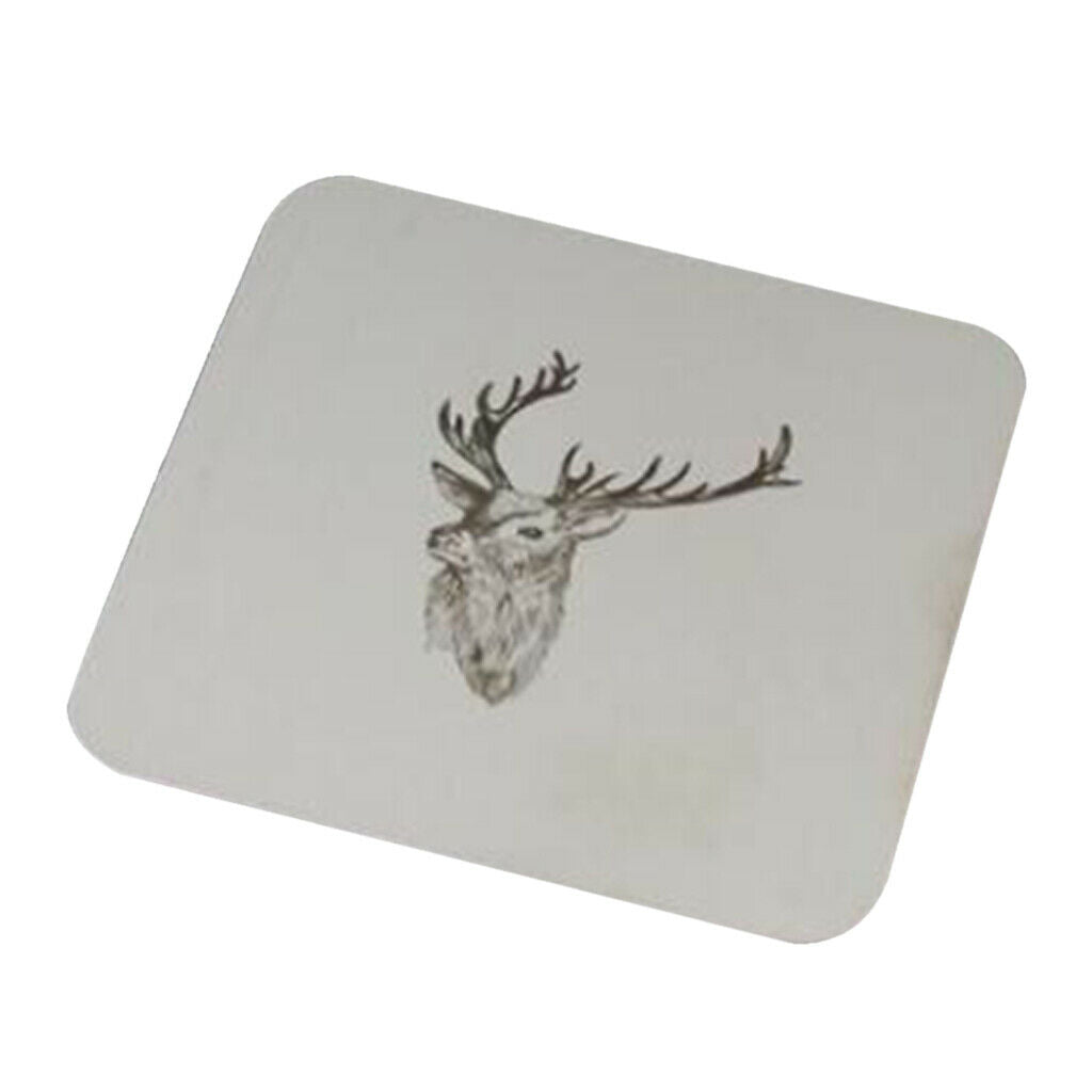Stainless Steel Square Placemat Dinning Table Mat Pad Place Mat Coaster A
