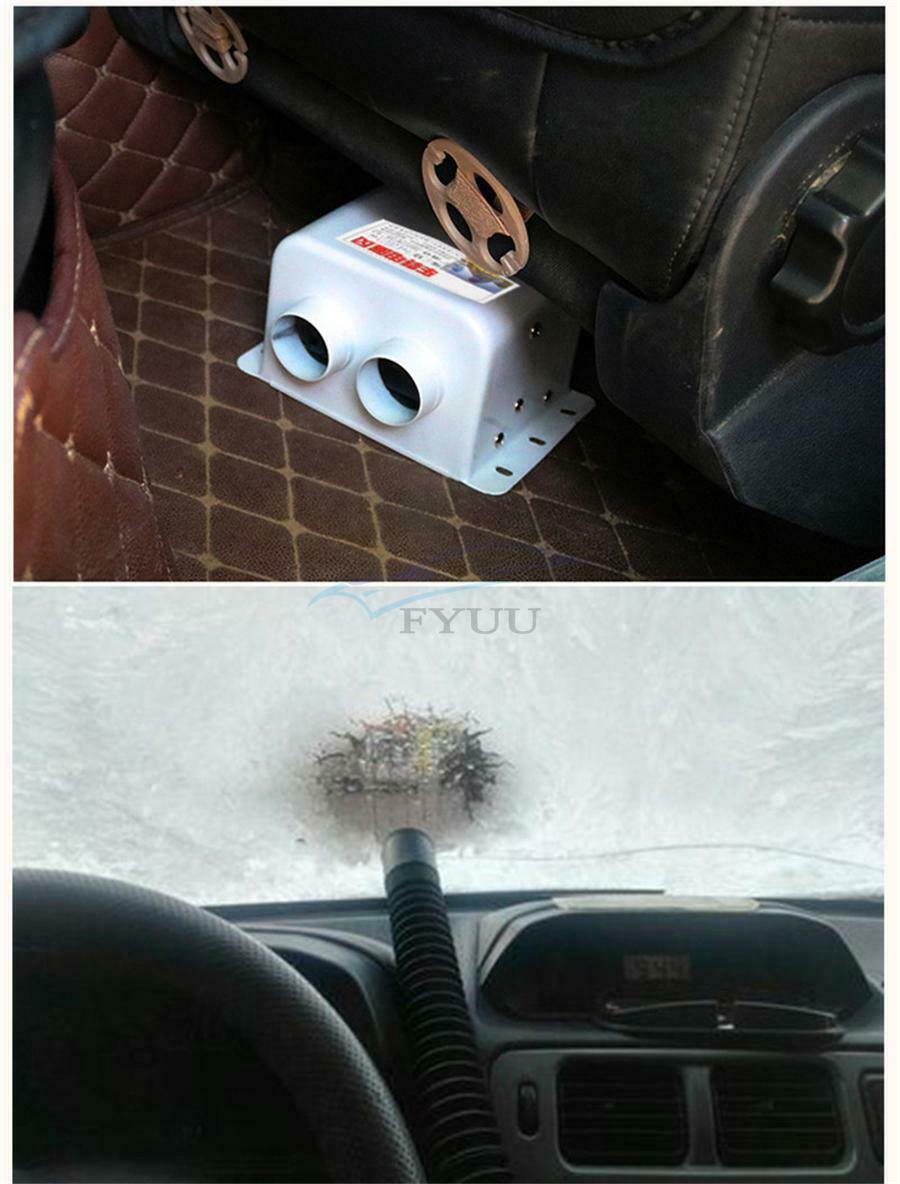 12V 800W Dual Vent Single Switch Automobile Heater Air Window Defroster Demistor