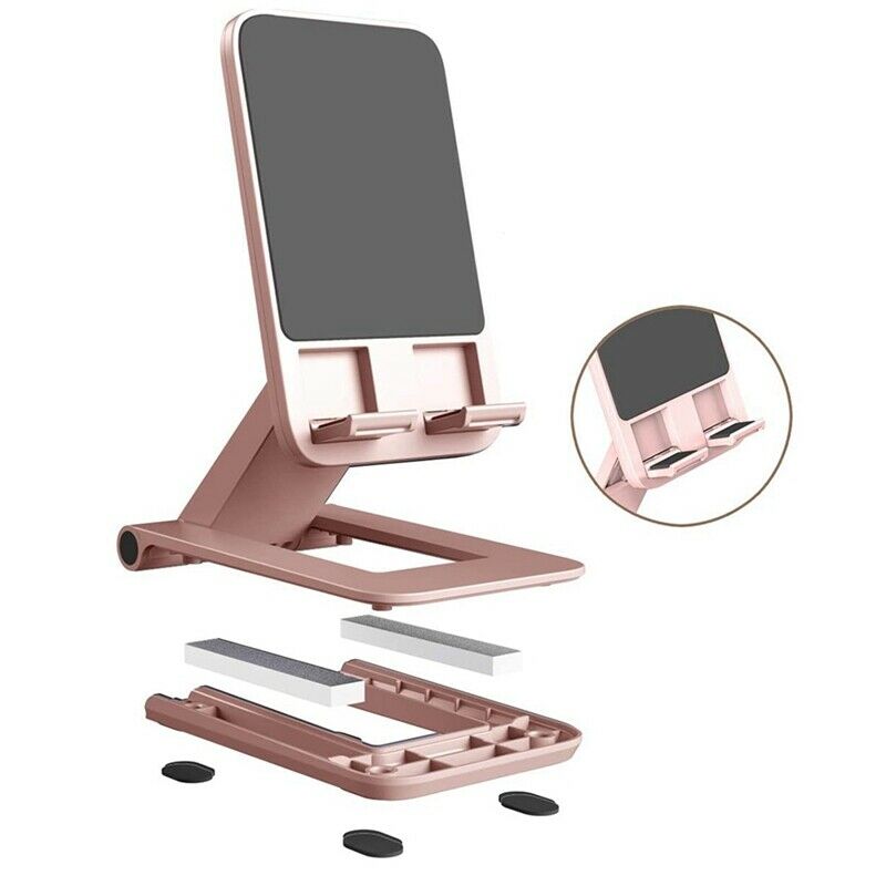 Cell Phone Stand, Upgraded Angle Height Adjustable Cell Phone Holder for DesX4M3