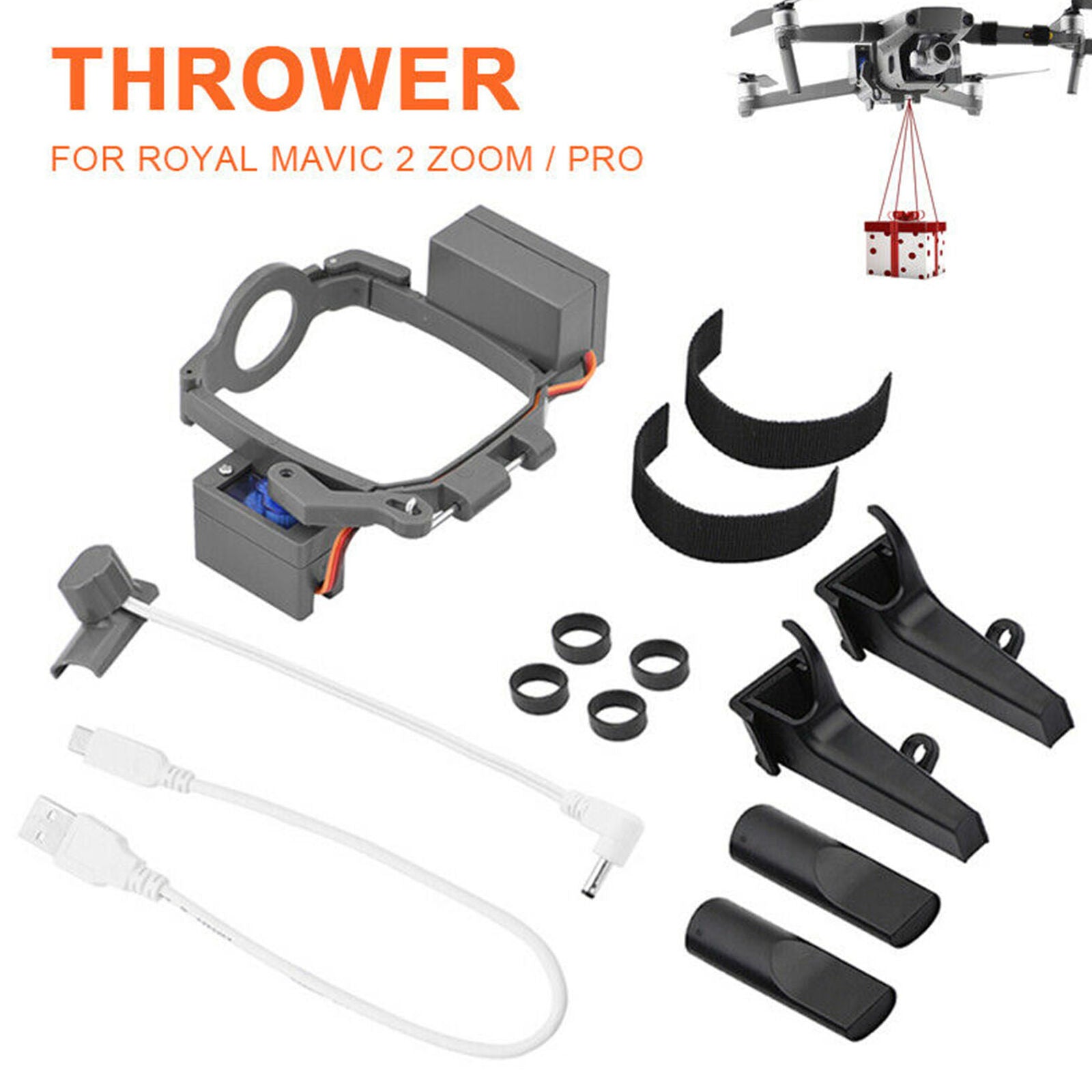 High Quality Drone Accessories Air-Dropping Thrower for DJI Mavic 2 Pro & Zoom