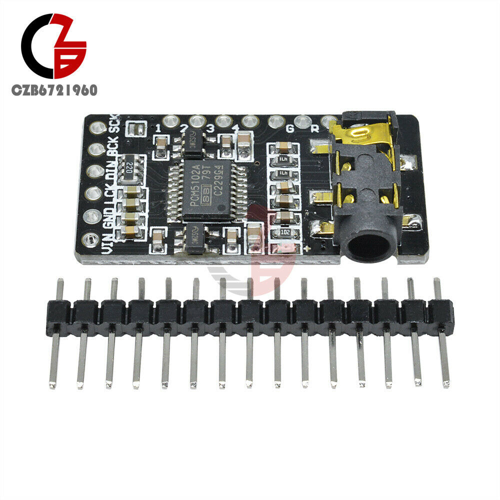 PCM5102 I2S Interface DAC Decoder GY-PCM5102 I2S Player Module For Raspberry Pi