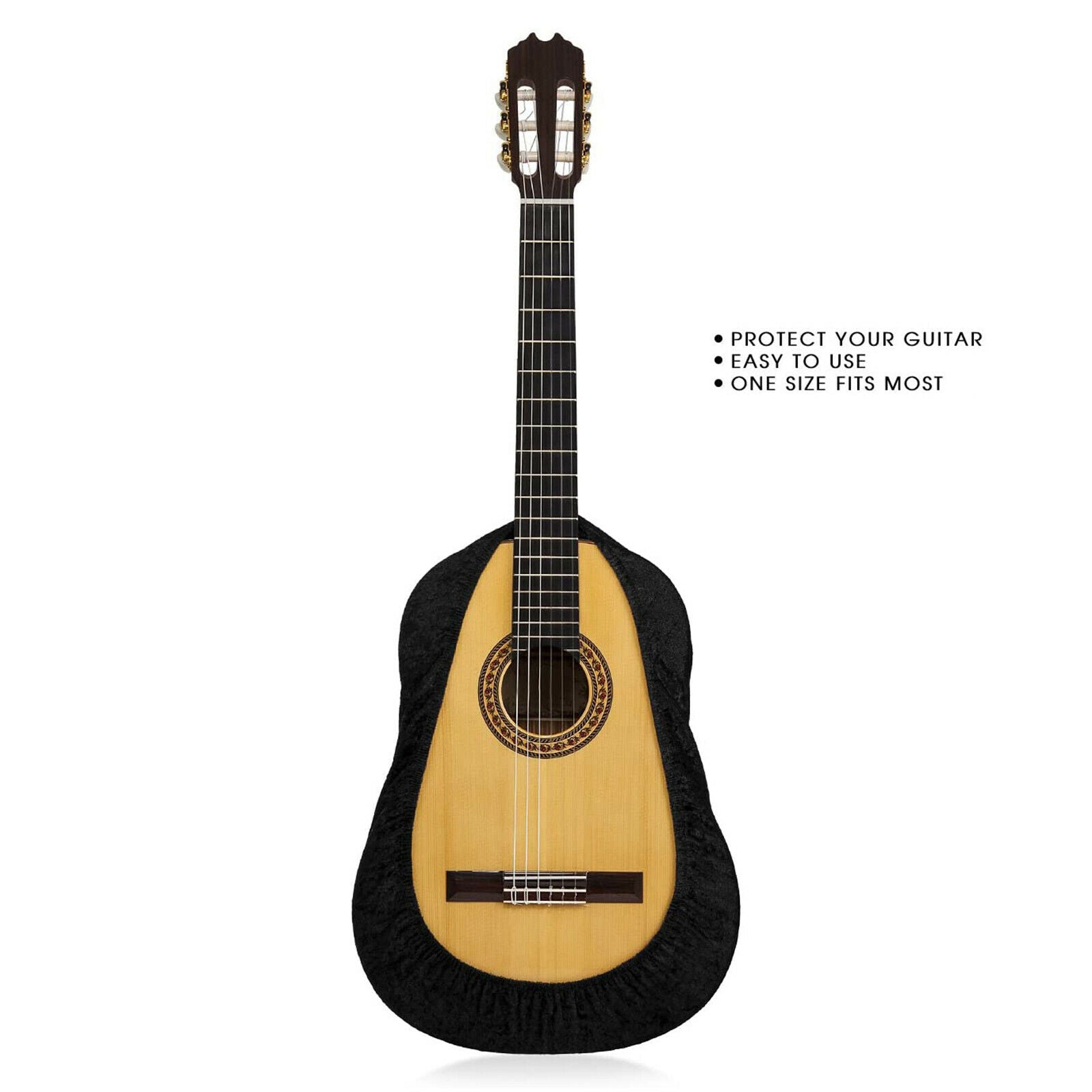 2X Universal Elastic Guitar Dust Cover Protective Sleeve Acoustic Classical