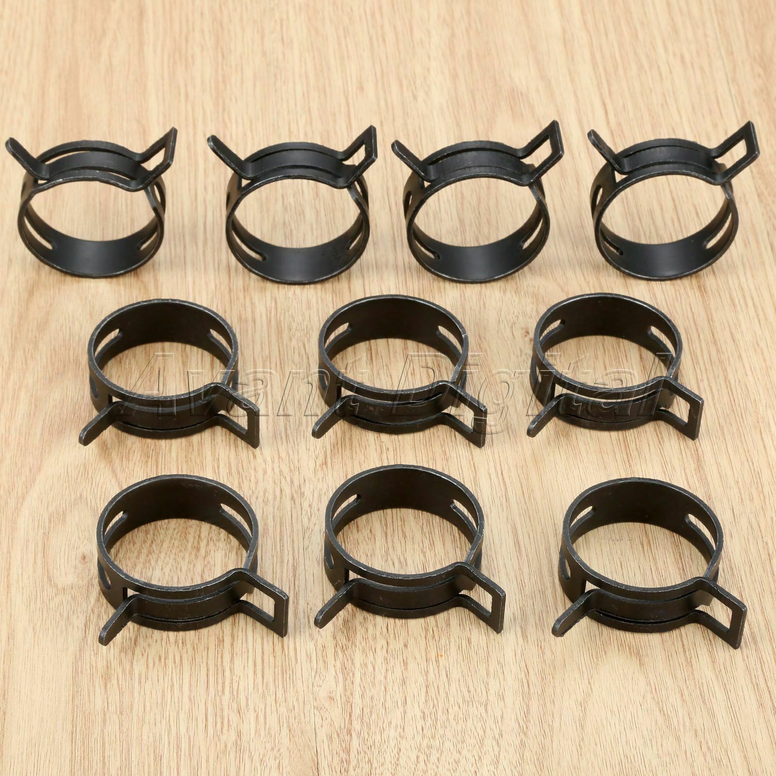 10x Car Spring Fasteners Fender Bumper Clips Retaining Rivets Dia 40mm Universal