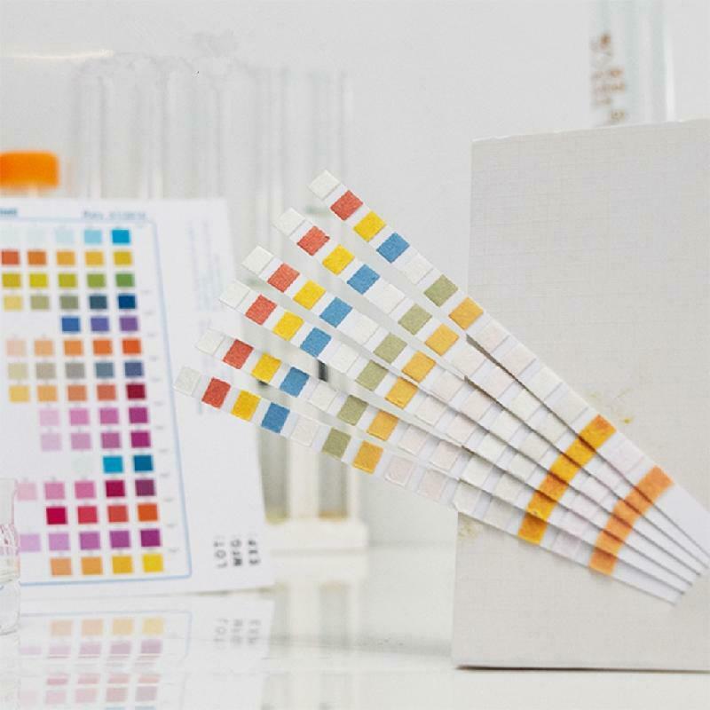 100Strips Water Test Strips Reagent Strip For Water Quality Analyzing Testing 14