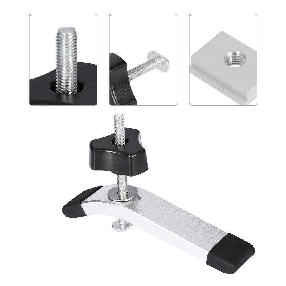 T-track T-slot Miter Track Jig Fixture Aluminium Alloy Woodworking Tool Kits