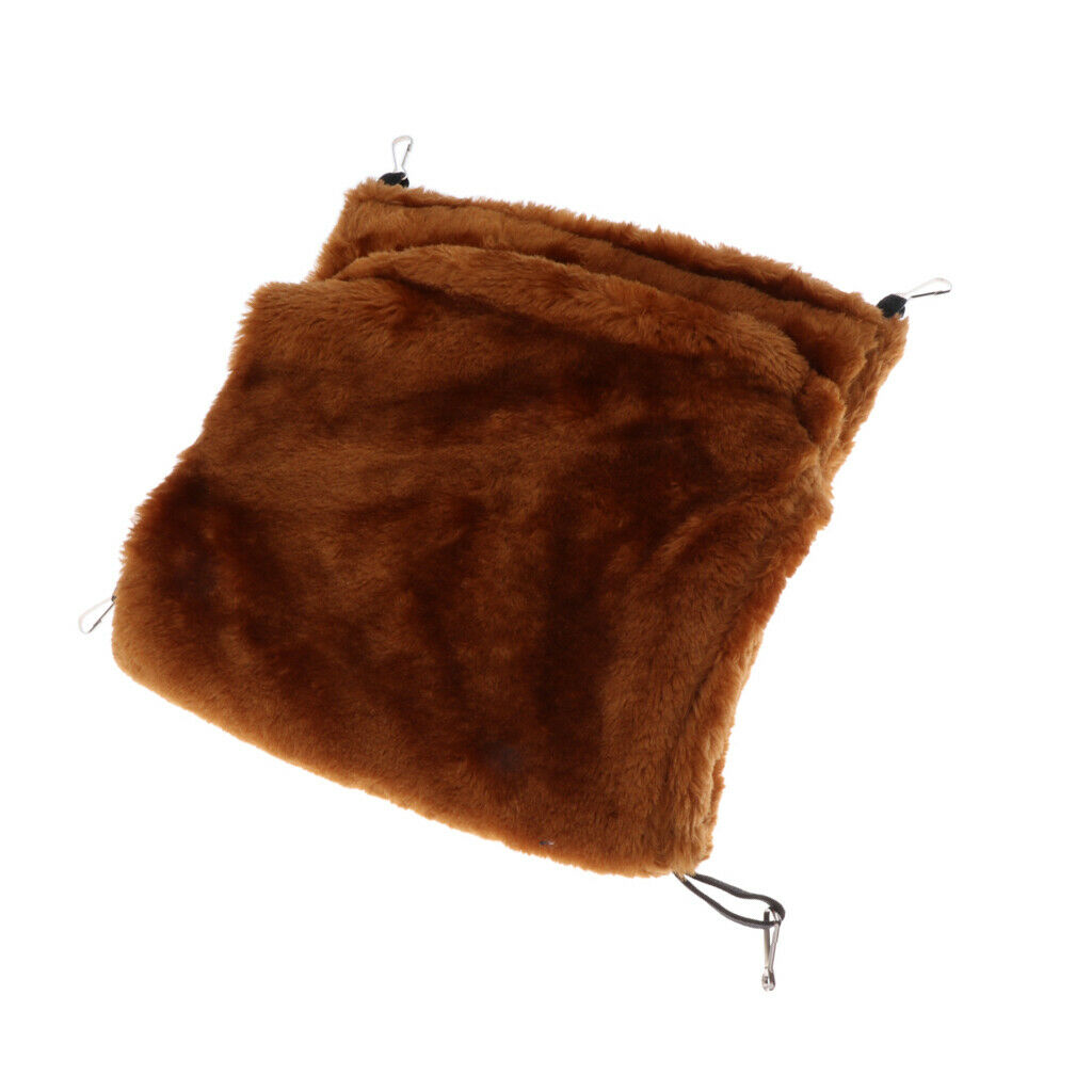 2 Pieces Squirrel Hammock, Small Animals Cotton Hanging Bed - Mat House Cage