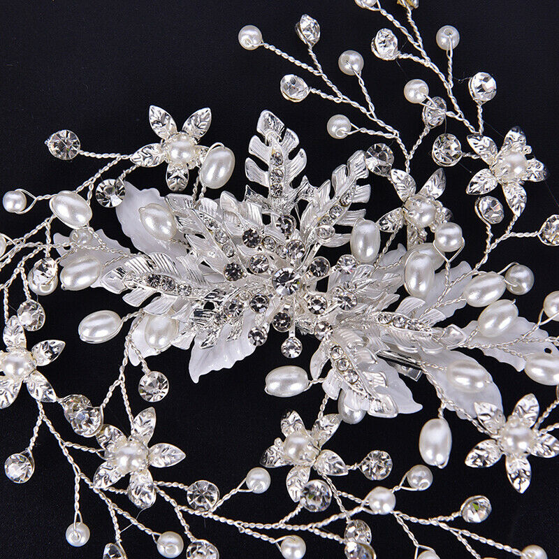 New Bridal Handmade Head flower Wedding Dress Hair Accessories Hair C DD