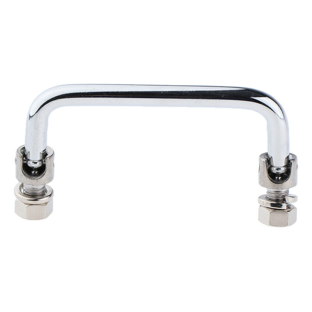 4" 100mm Boat Door Hatch Folding Grab Handle Handrail Mounting Rails