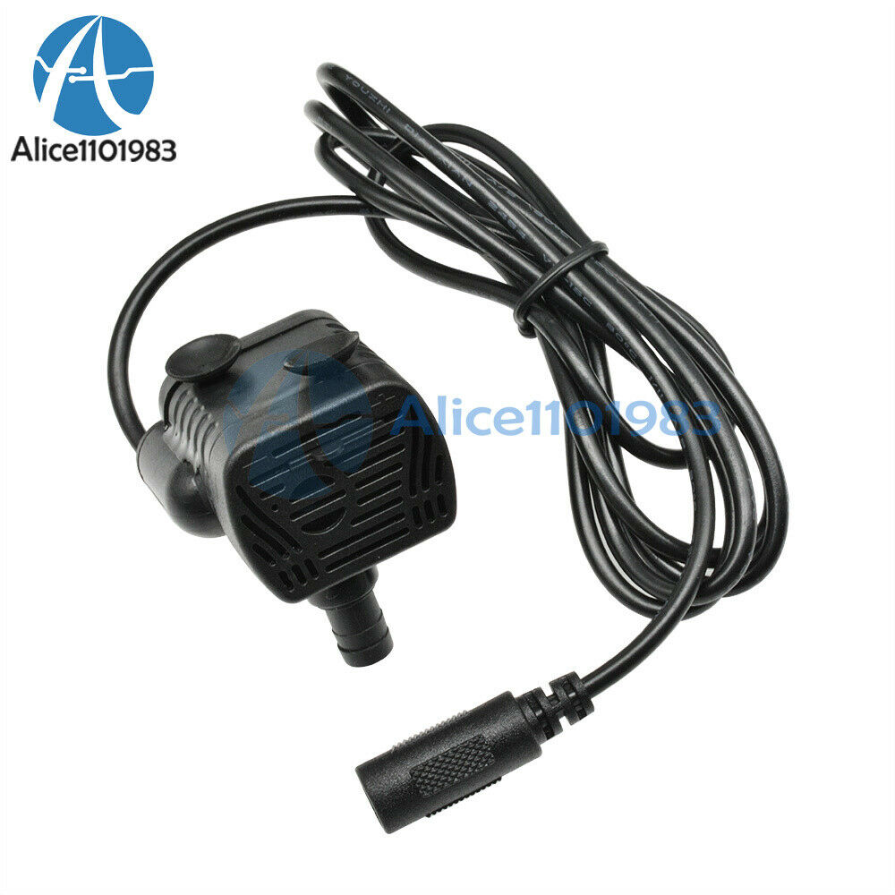 2PCS \3W Submersible Pump Computer USB Plug DC5.5 - 12V DC Water Pump Aquarium