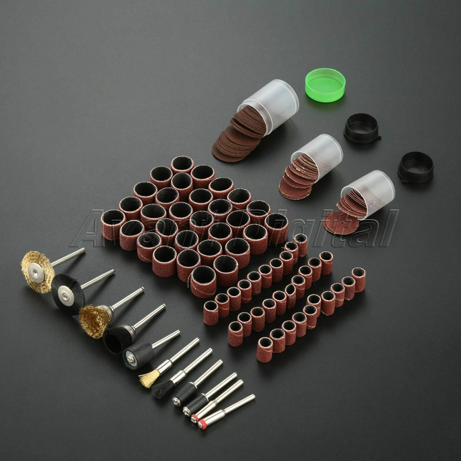 Sanding Polishing Cleaner Rotary Tools Sets Kit DIY for Metal Rust Set 147Pcs