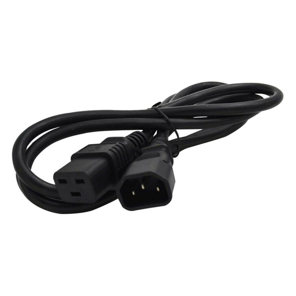 IEC320 C14 to C19 Socket 10A to 16A UPS DATA AC Power Adapter Cable Lead