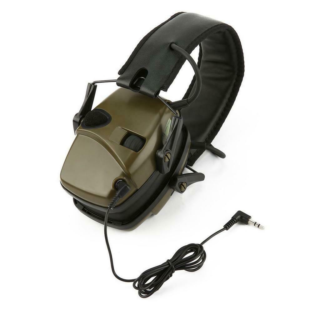Ear Defenders Lightweight Noise Reduction Shooting Ear Protection Green