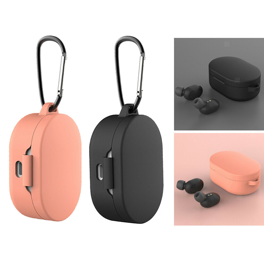 2x Soft Protective Case Cover Skin for  Redmi Airdots Earphone New