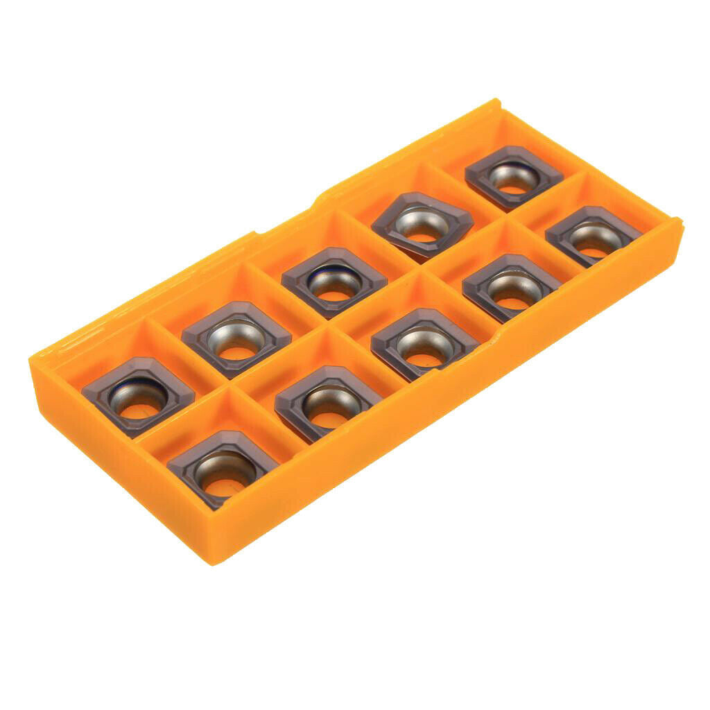 10x SEHT1204AFSN-X45 PC9035 Alloy Lathe Inserts for Simple Steel Processing