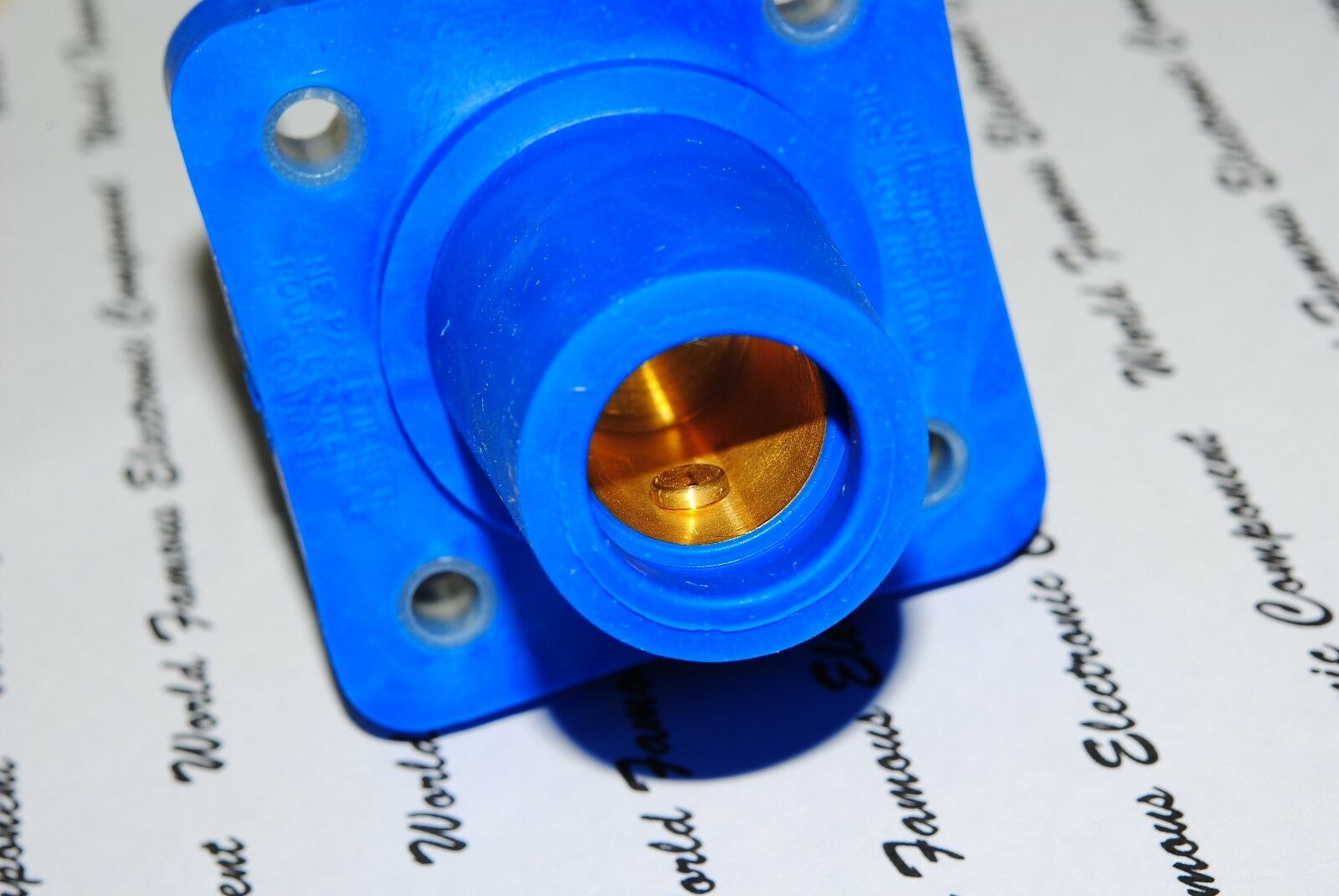 1pcs-COOPER E1016-1731 Camlok J Power Female Receptacle 400A 600V - BLUE