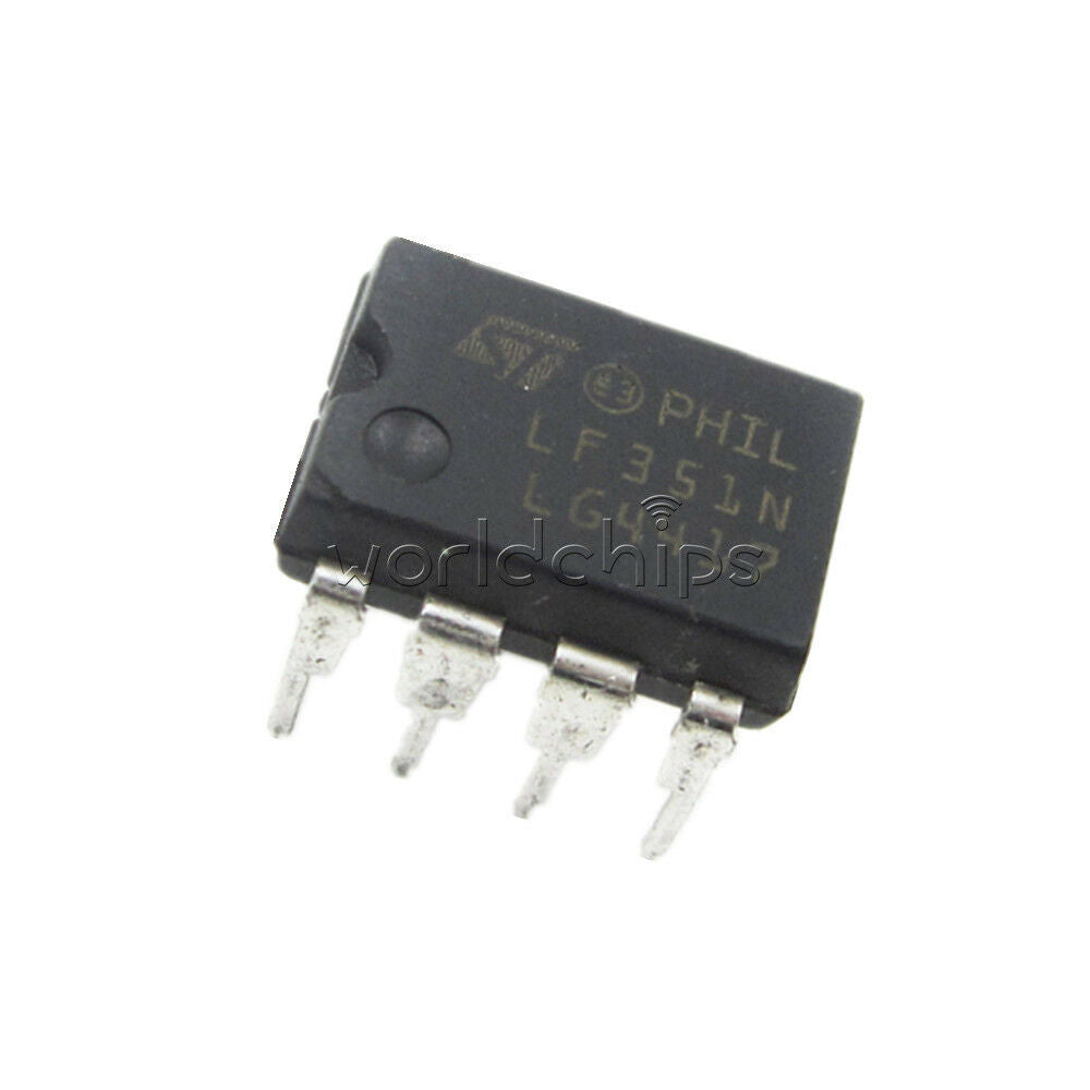 5PCS LF351 LF351N High Speed Wide Bandwith J-FET Op Amp IC New