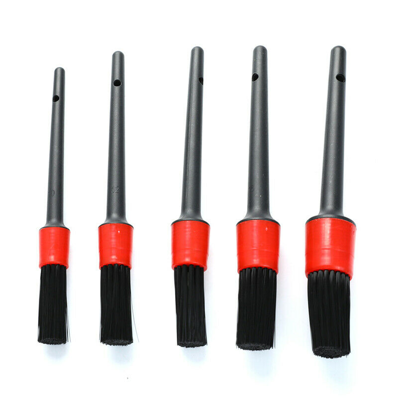 5pcs Car Detailing Brush Car Cleaning Detailing Dashboard Air Clean Brus Pb