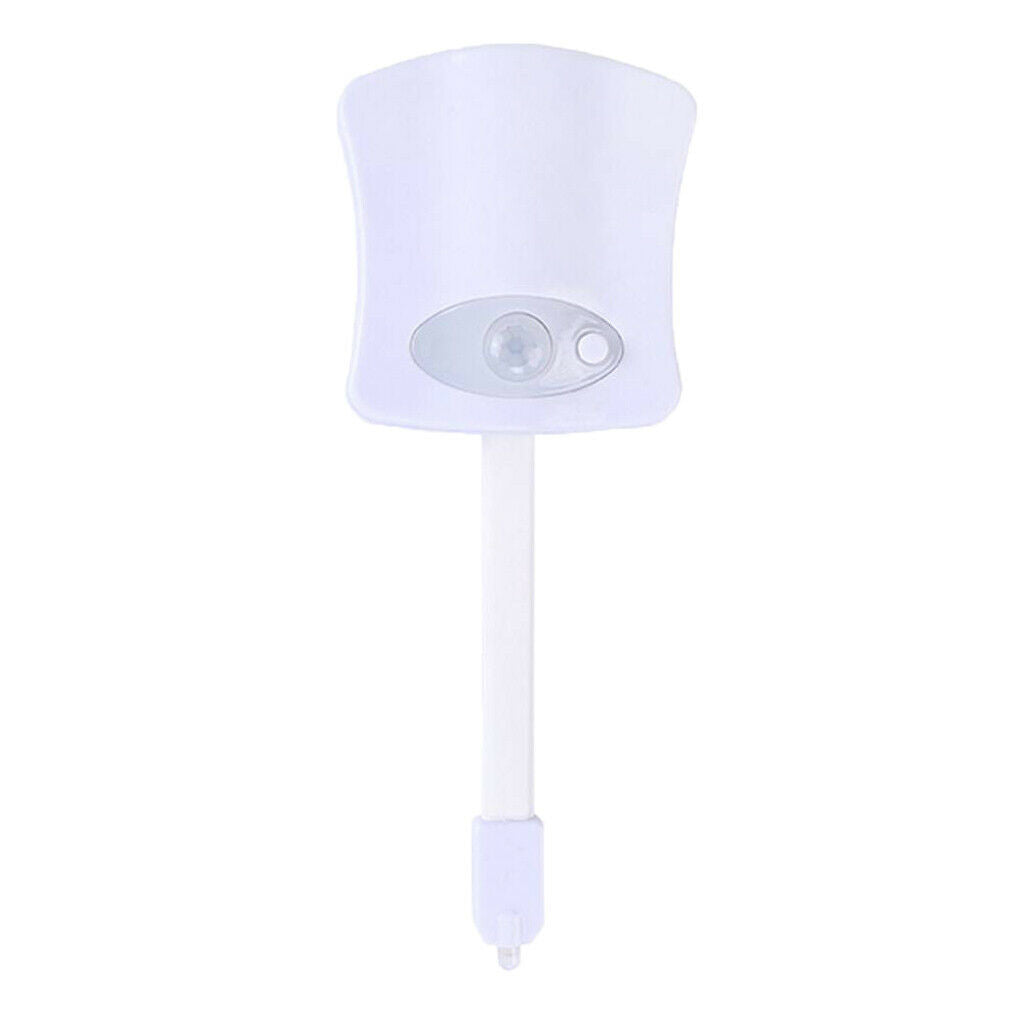 Toilet LED Motion Sensor WC night light, WC light with 8 colors changing LED
