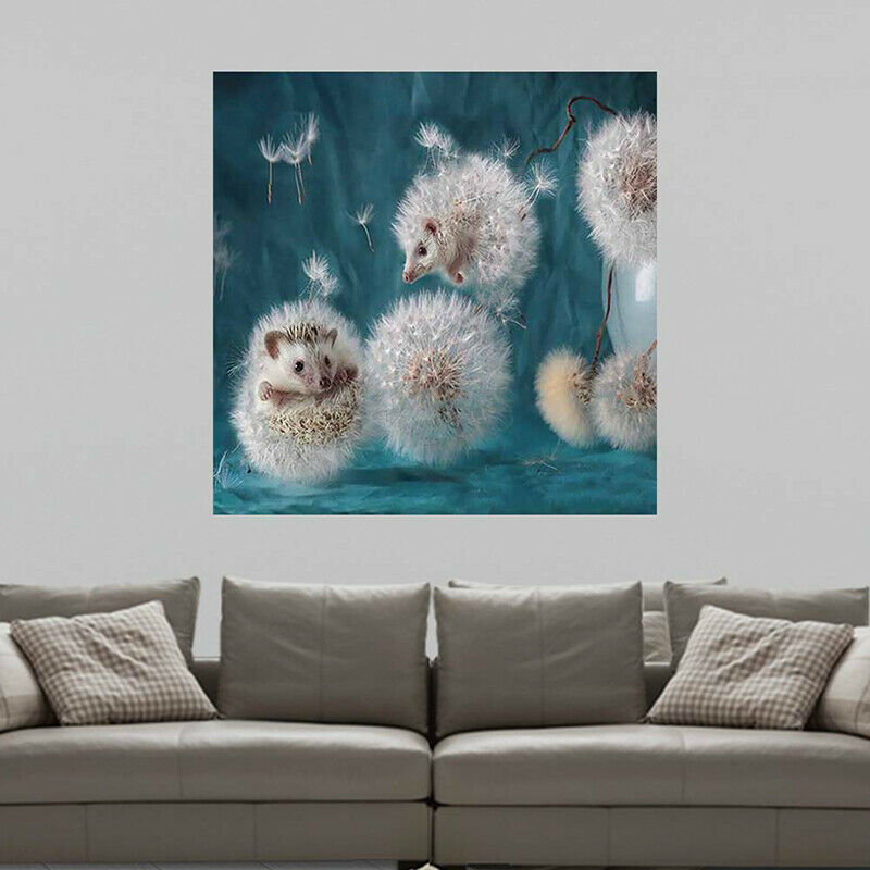 Hedgehog 5D Diamond Painting Full Drill Embroidery Cross Stitch Art Craft Kit HN