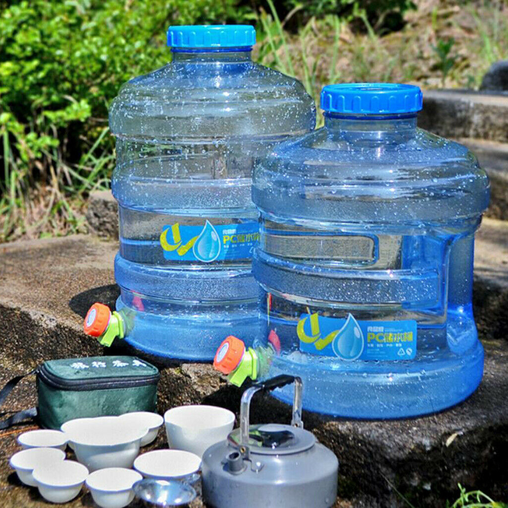 Outdoor Camping Water Carrier Container with Water Tap And Lid -15L