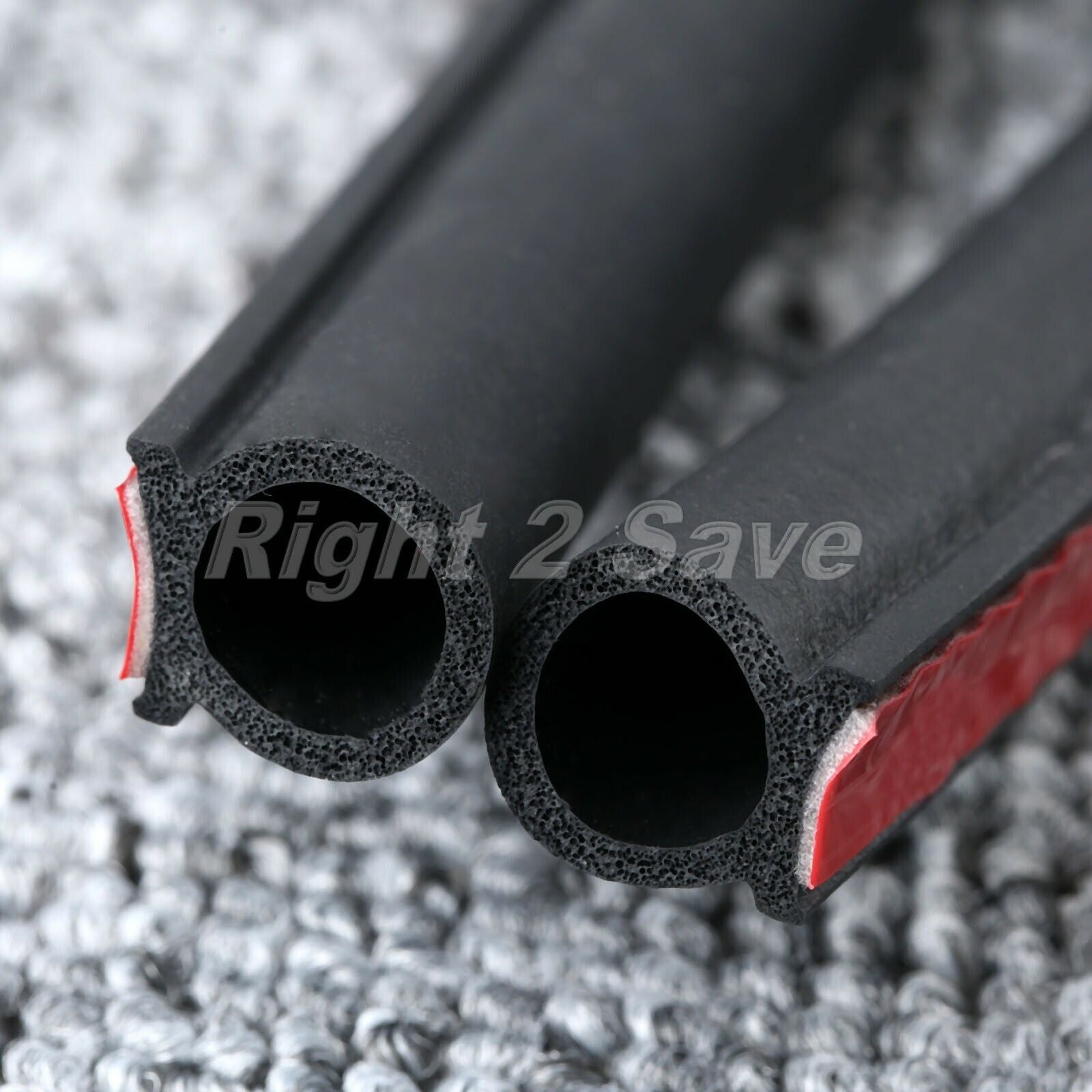 26Ft 8M Car Truck Door Big D-shape Rubber Sealing Weather Strip Hollow Universal