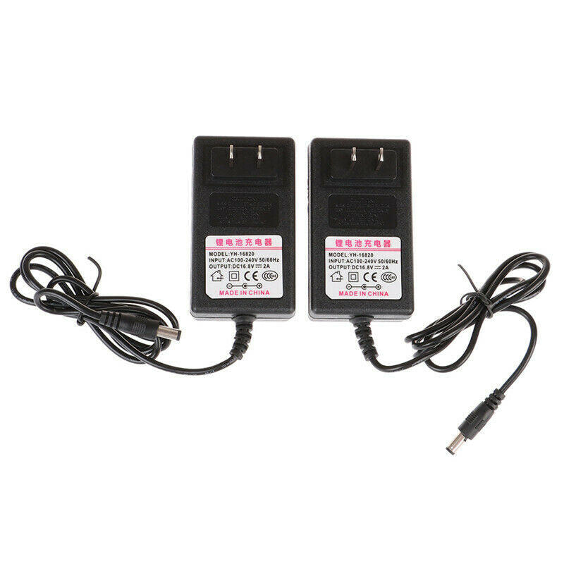 16.8V 2A AC/DC Adapter Fitness Massage Gun Power Supply Cord Char.l8