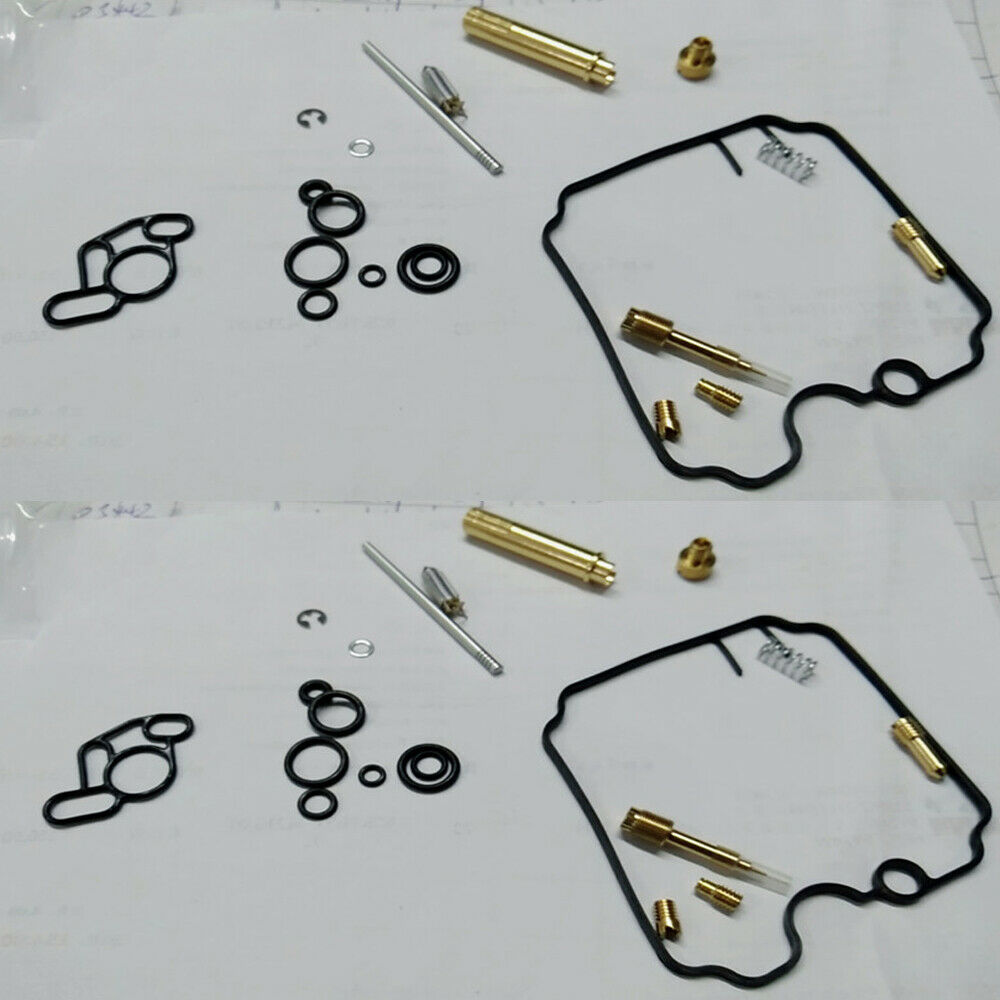 For 1989-1997 Yamaha XTZ750 Super Tenere Carburetor Repair Rebuild kit 2 Sets