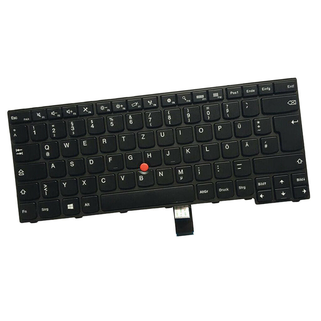 New Laptop Keyboard Replacement German for Edge E450 E455 E450C W450 Black