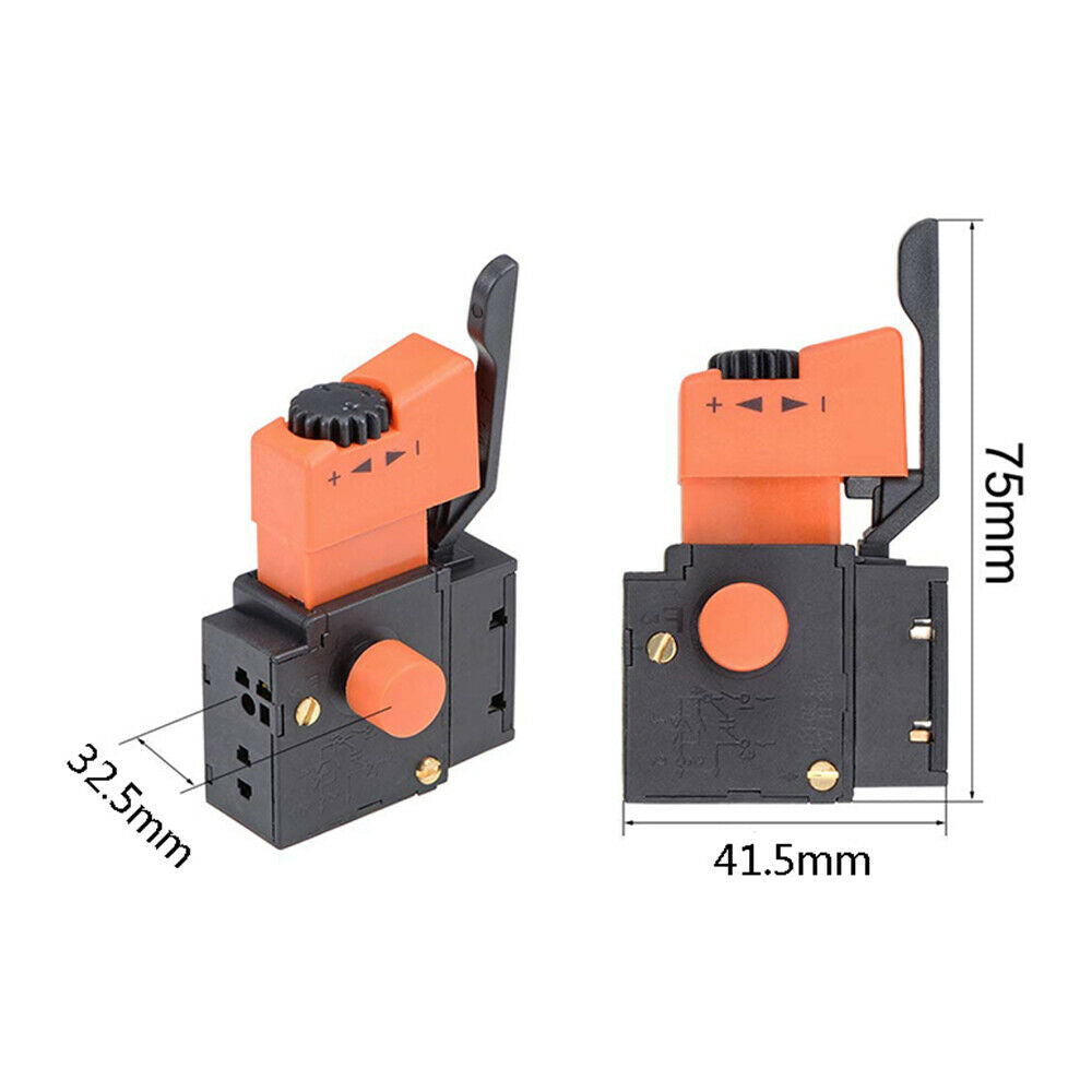FA2/61BEK Adjustable Speed Switch AC 220V/6A  For Electric Drill Trigger Switch