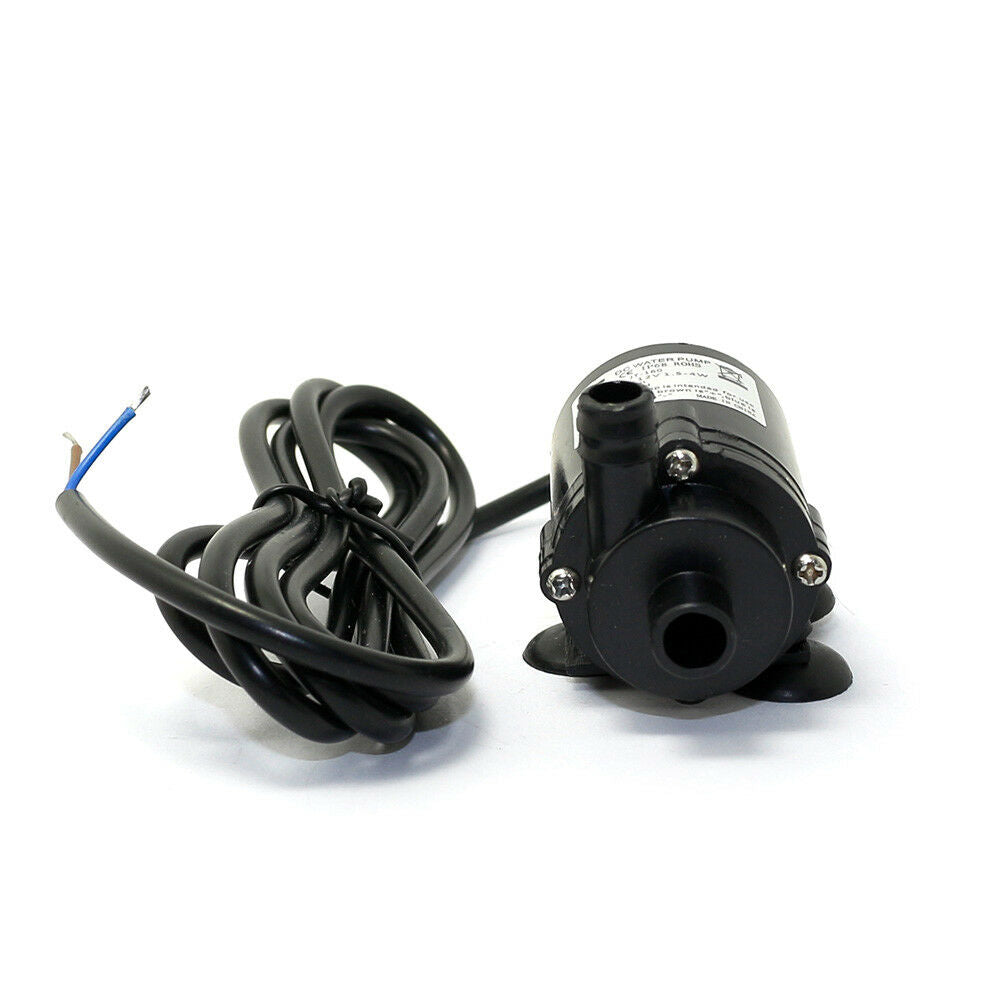 JT-160-12 Mini Brushless Water Pump Amphibious 6V-12V Submersible Pump W/Cable