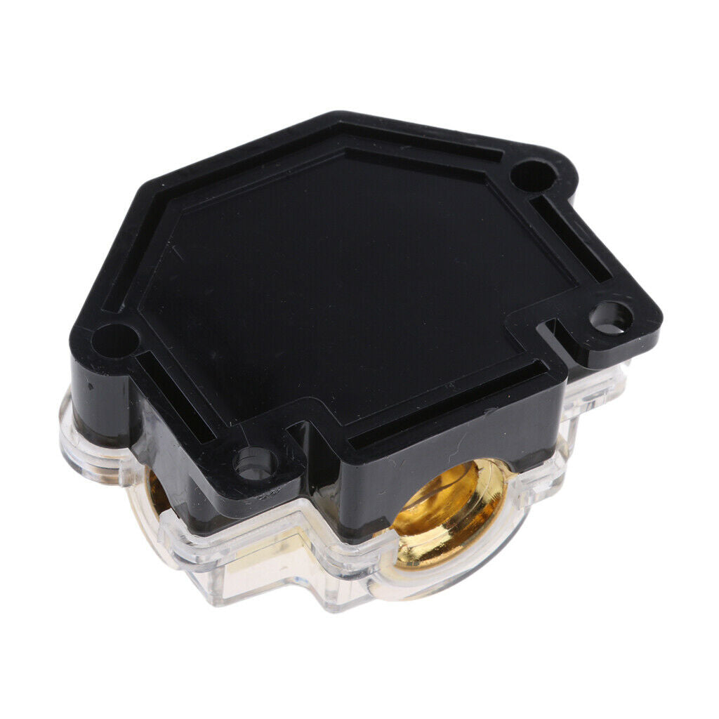 5-Way Car Audio Solar Amp Power/Ground Cable Splitter Distribution Block