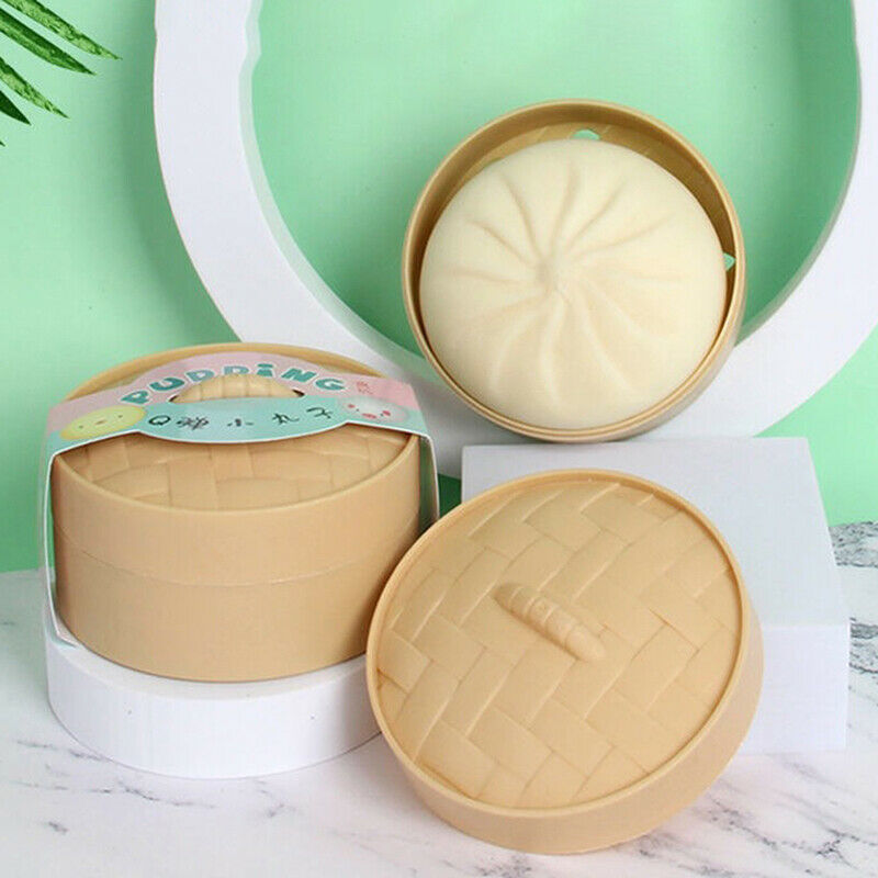 Steamed Stuffed Bun Squeeze Simulation Slow Rebound Decompression Spoof ToyBDAU