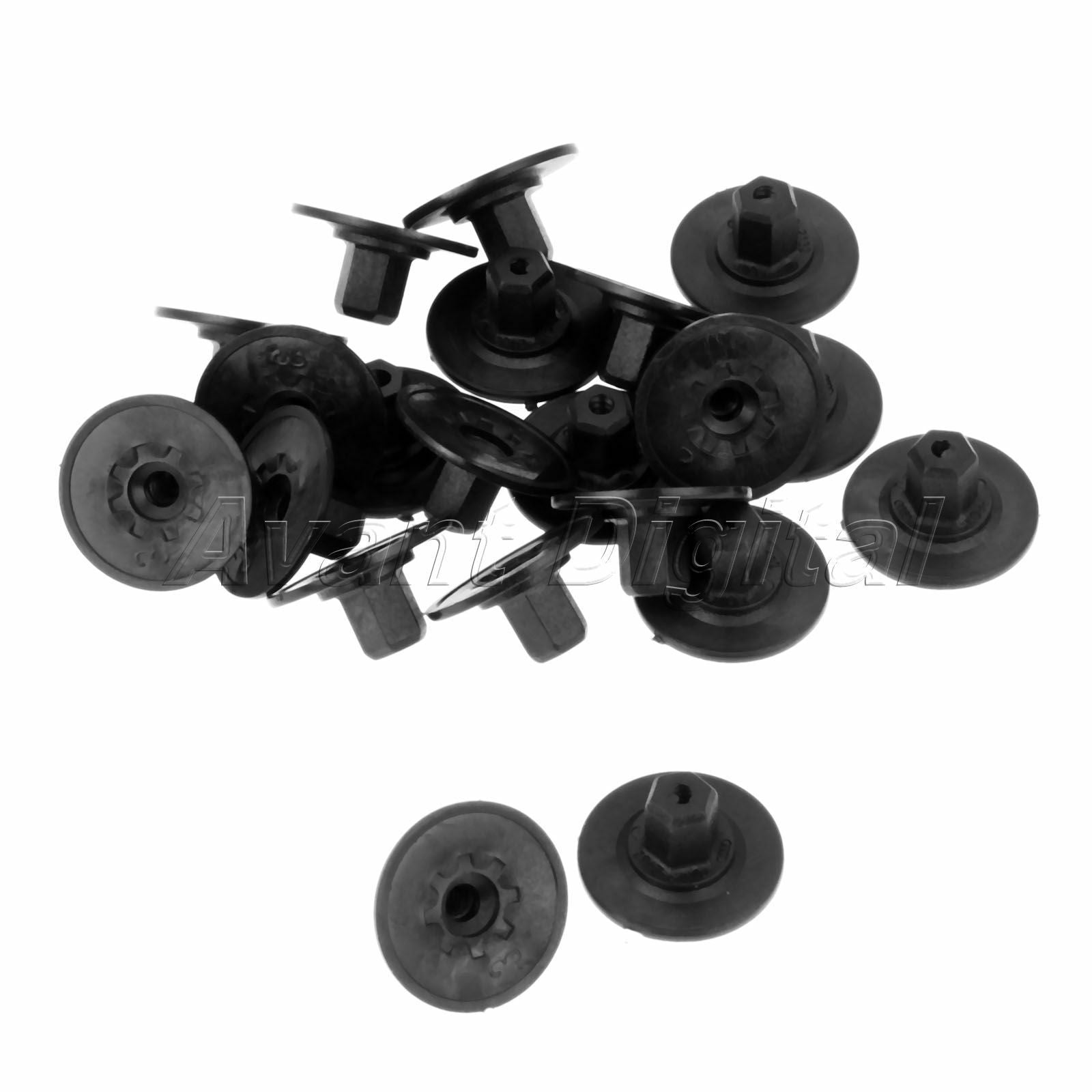 20PC Auto Self Tapping Screws Seat Nut Holder Cushion Fastener Car Accessories