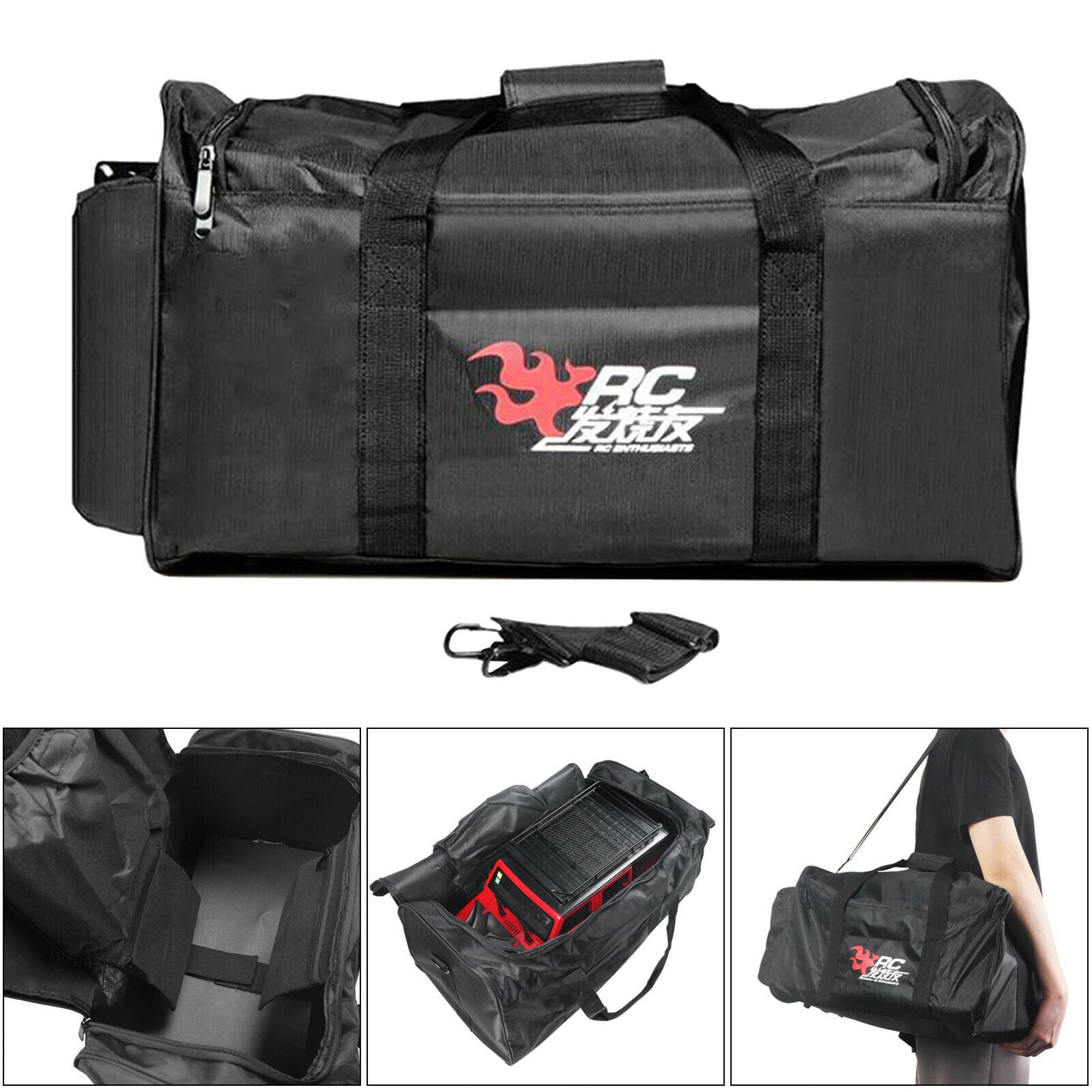 Storage Bag Packing with Shoulder Strap for HSP 94122 1/10 RC Drift Cars