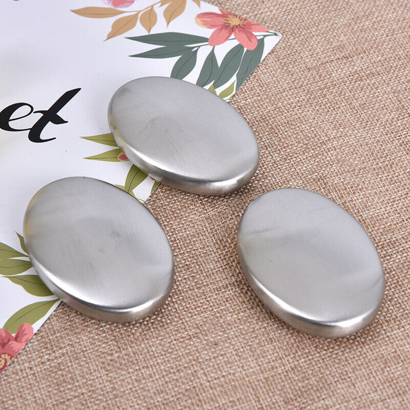 Soap Stainless Steel Soap Odor Remover Bar Soap ElimInates Garlic Onion Sm.l8