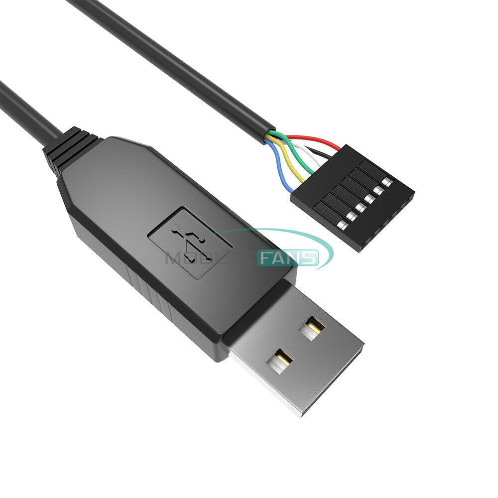 FT232RL 6Pin FTDI USB To Serial adapter Module USB TO TTL RS232  Arduino Cable