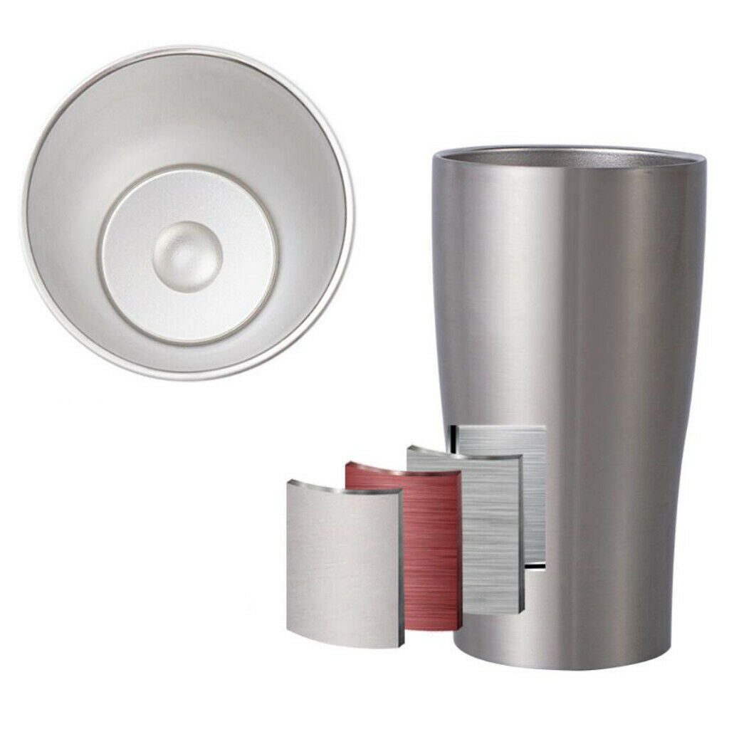 2 Pieces Portable Beer Mugs Coffee Cup Camping Drinkware Outdoor Tableware