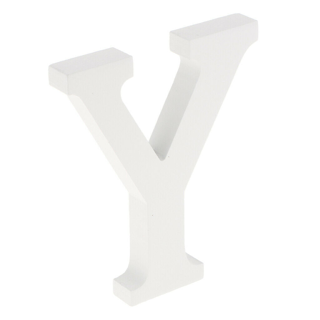 Hanging Wall 26 Letters Wooden Alphabet Wall Letter for Children Baby Name Y
