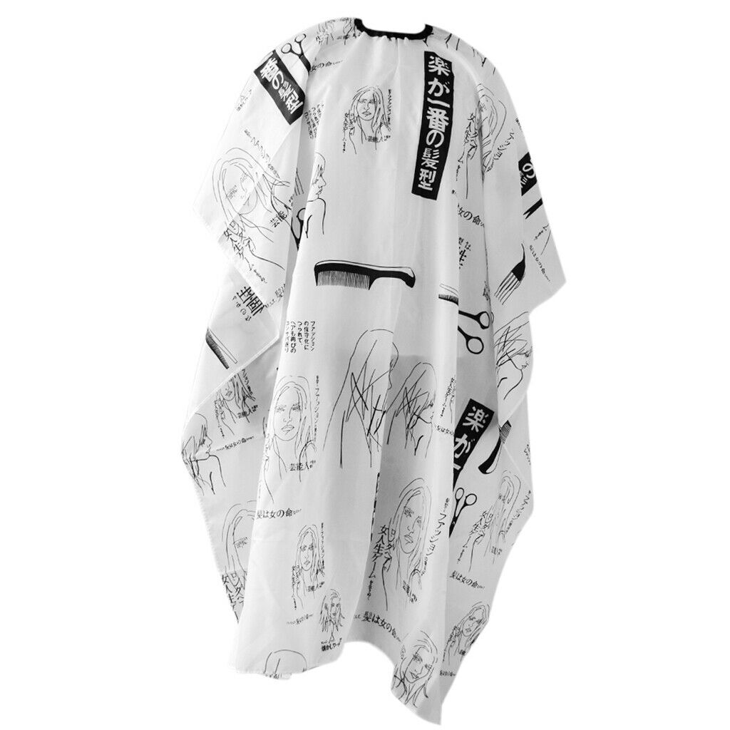 Stylish Salon Cutting Cape Waterproof Hair Gown Apron Wrap Cloth 51x42''