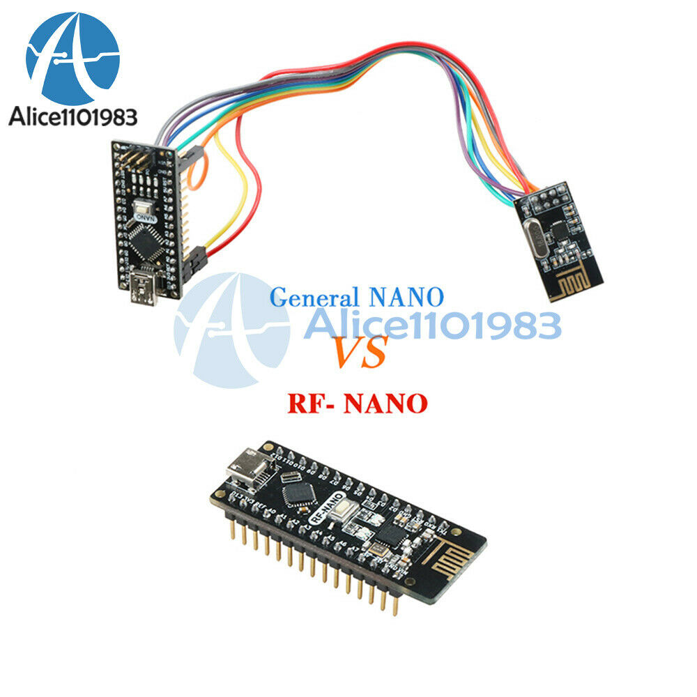 QFN32 NANO V3.0 NRF24L01+2.4G RF-Nano Integrated Board ATMEGA328P USB Interface